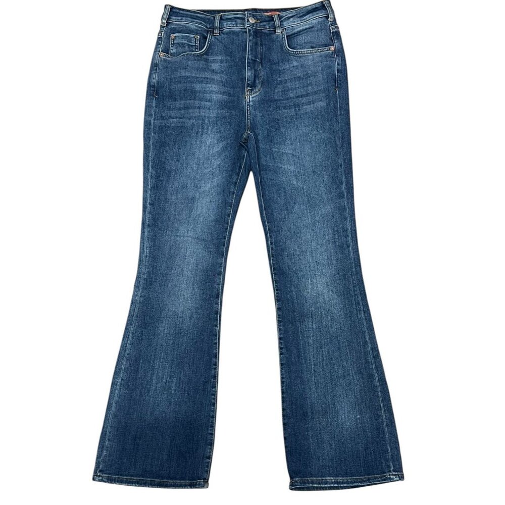 Anthropologie Midwash Blue Flare Jeans
